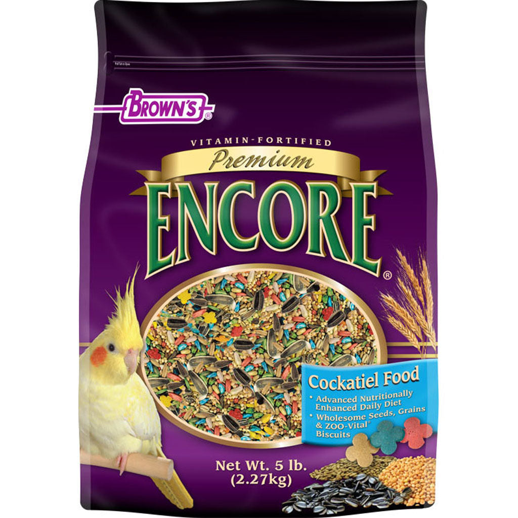 Encore Premium Cockatiel Food (5 LB)