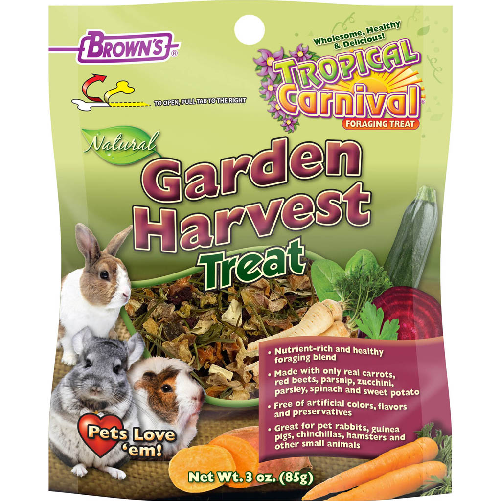 Tropical Carnival Natural Small Animal Treat (GARDEN HARVEST, 3 OZ)