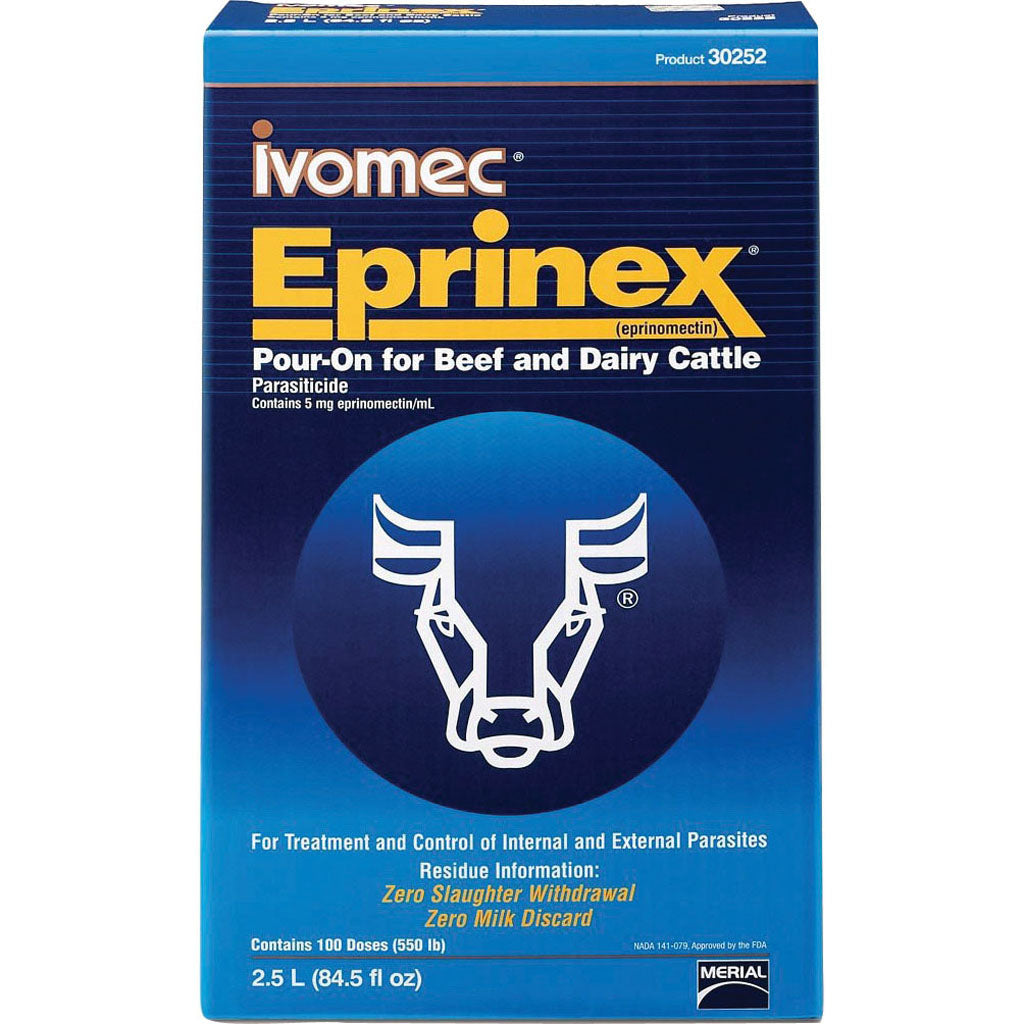 Eprinex Pour-On Dewormer For Beef & Dairy Cattle (2.5 L)