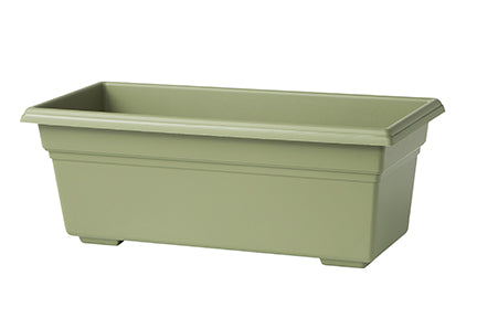 Countryside Flower Box Planter (SAGE, 30 IN)