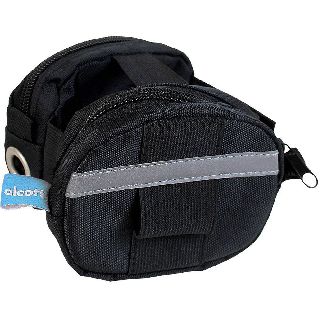 Alcott Adventure Retractable Leash Luggage (BLACK, LG)