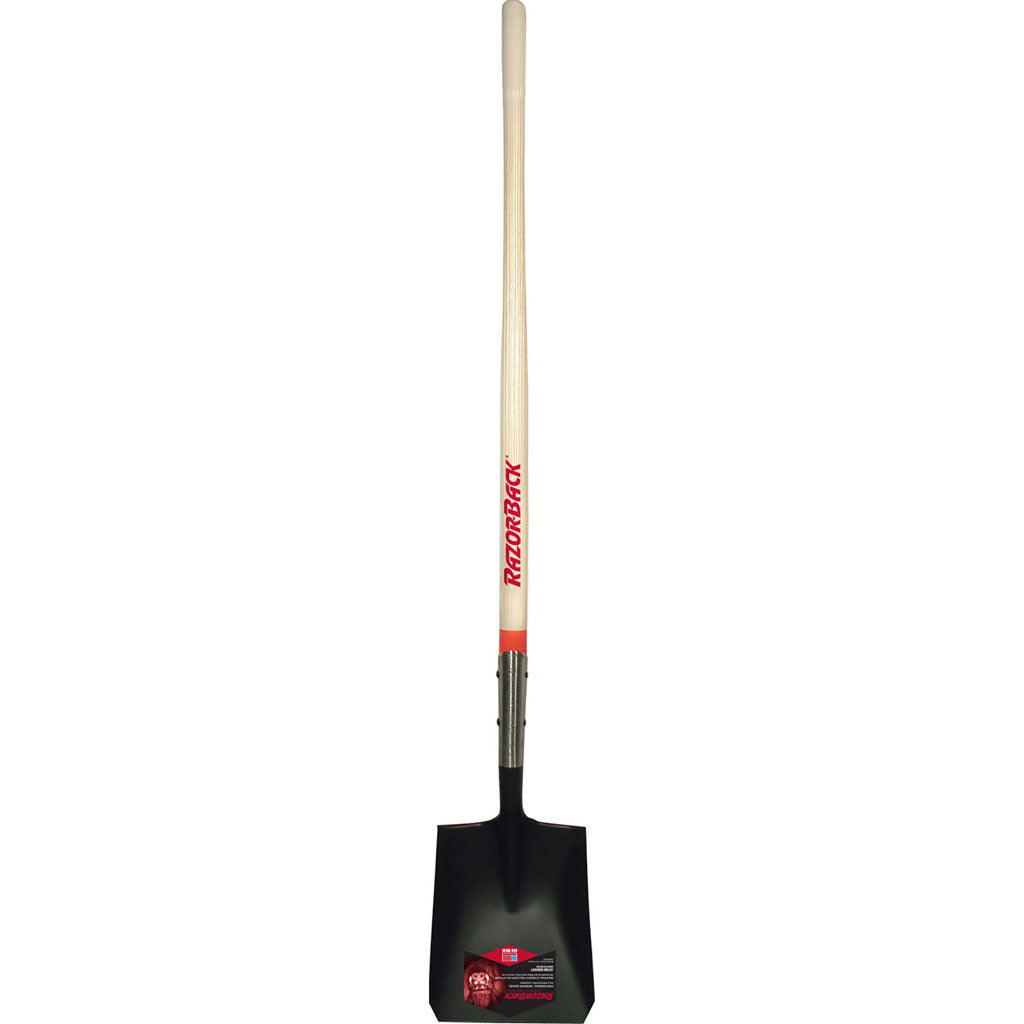 Razor-Back Square Point Shovel W/Tab Socket (58 IN)