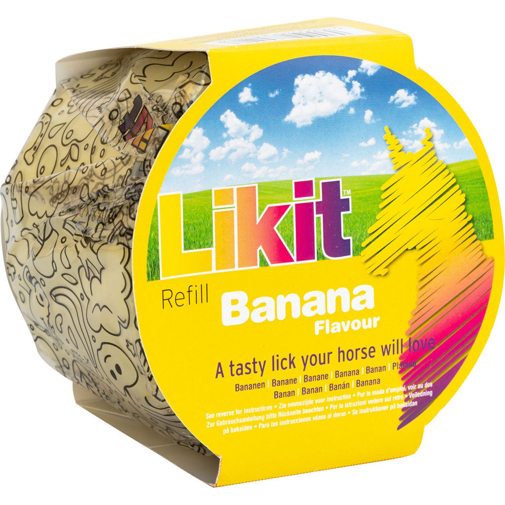 Likit Refill Equine Treat (BANANA, 625 GM)