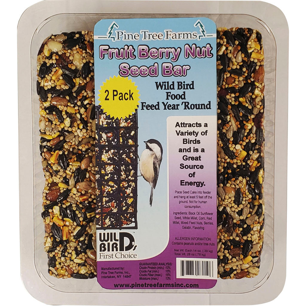 Pine Tree Farms Seed Bar (FRUITBERRY NUT, 14 OZ-2 PK)