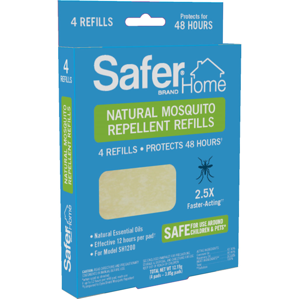 Safer Home Natural Mosquito Repellent Refill (4 PK)