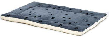 Reversible Pet Bed (BLUE, 23X17 IN)
