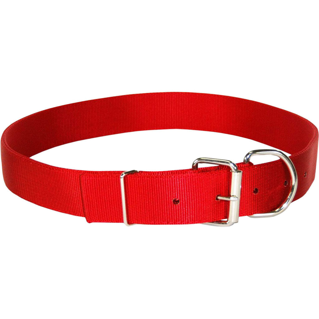 Hamilton Nylon Cow Collar (RED, HEIFER)
