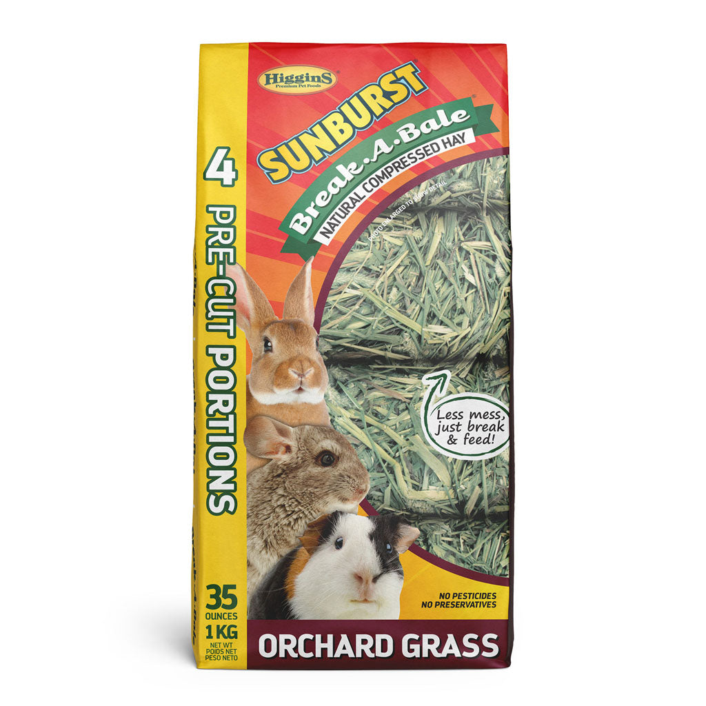 Sunburst Break-A-Bale Orchard Grass (35 OZ)