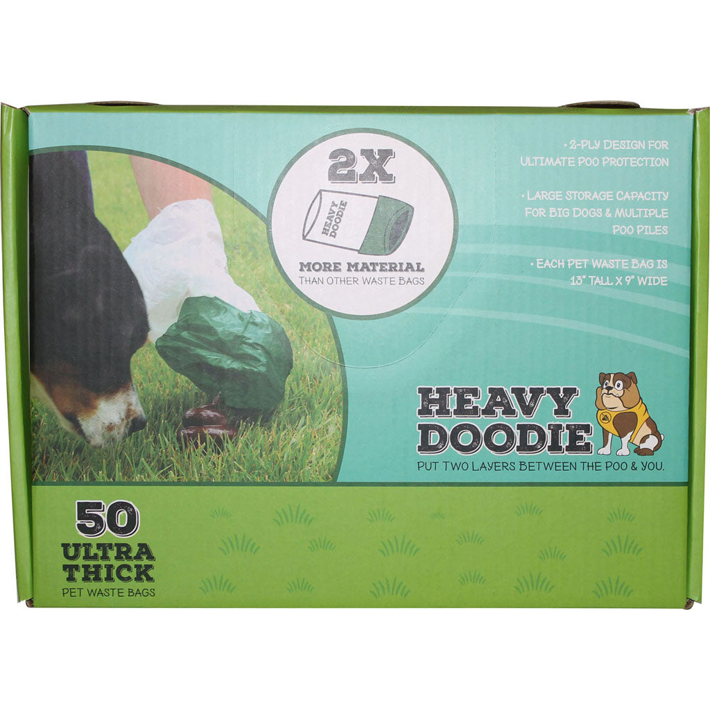 Heavy Doodie Ultra-Thick Dog Waste Bags (50 CT)