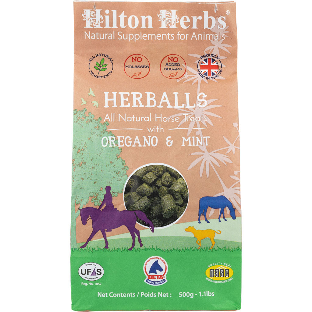 Hilton Herbs Herballs Treats (OREGANO/MINT, 1.1 LB)