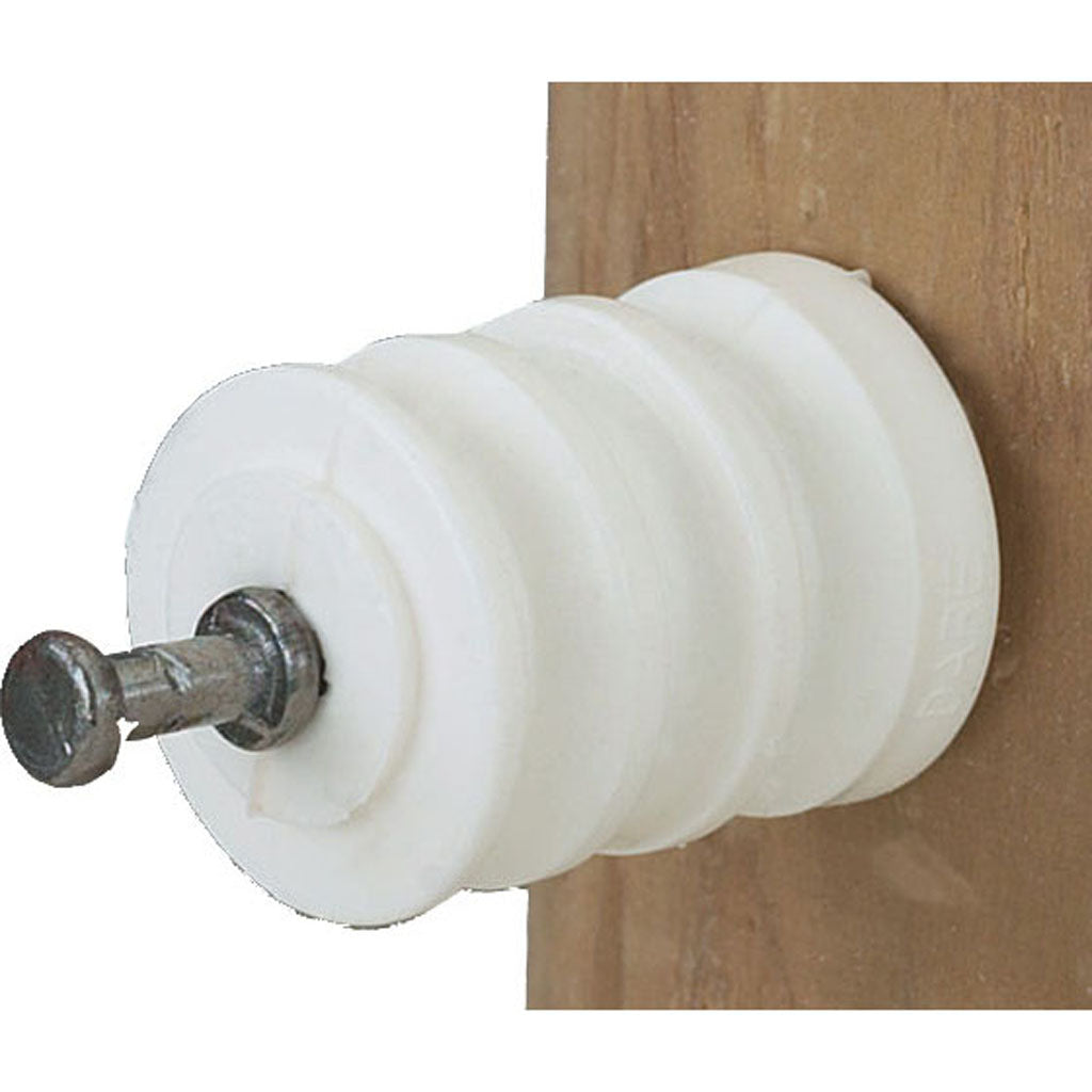 Dare Triple-Groove Insulator (WHITE, 25 PK)