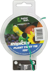 Rapiclip Plant Twist Tie W/Cutter (GREEN, 100 FT)