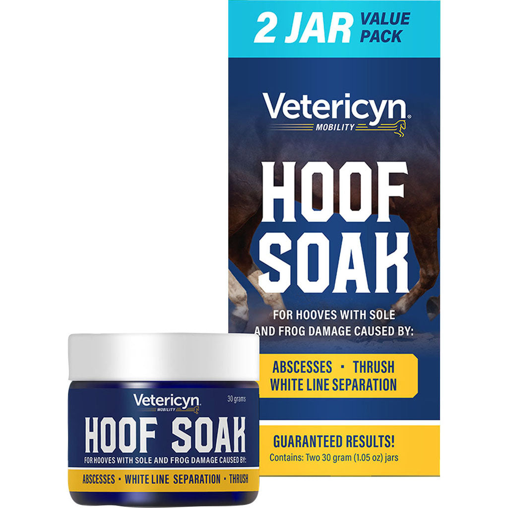 Vetericyn Mobility Hoof Soak Value Pack (30 GM-2 PK)