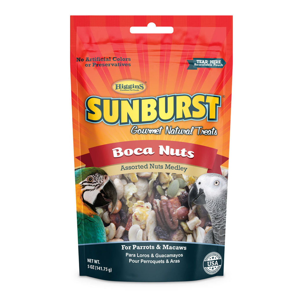 Sunburst Gourmet Natural Avian Treat (BOCA NUTS, 5 OZ)