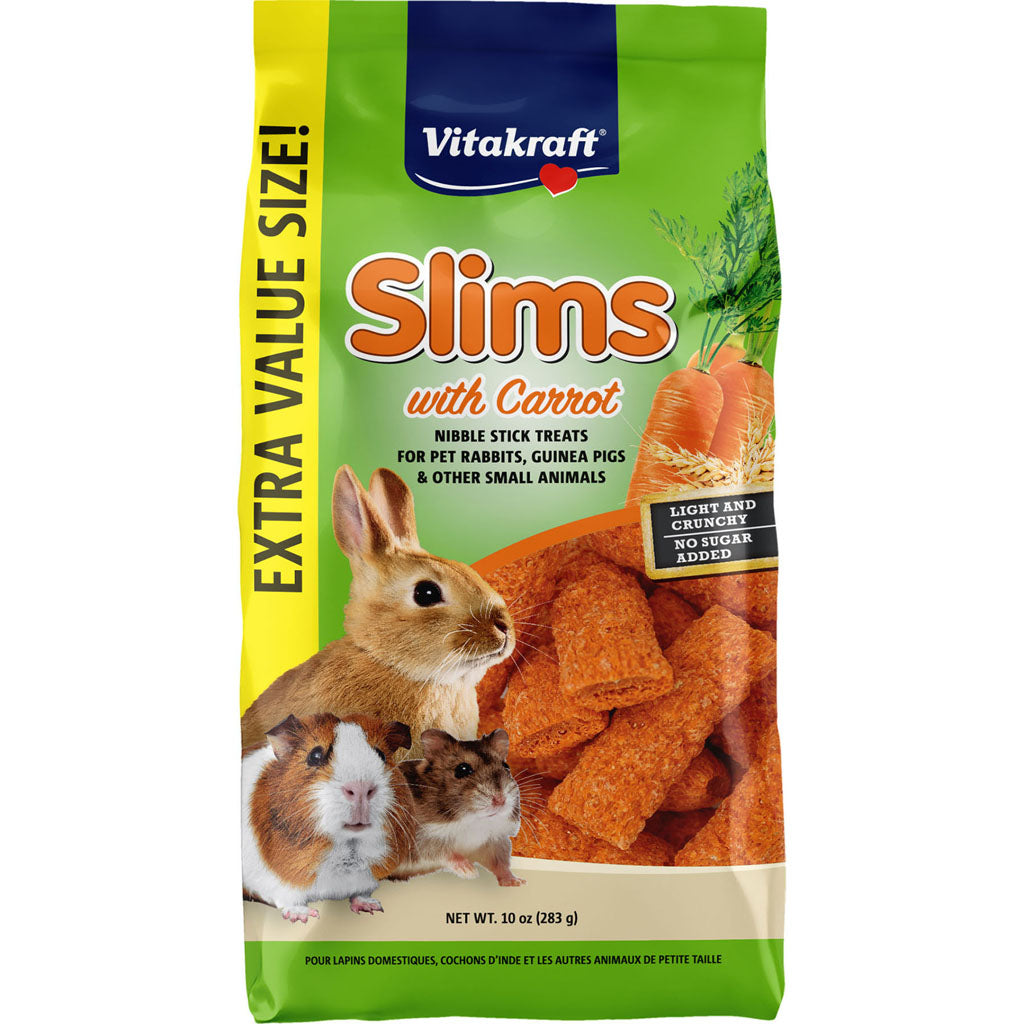Vitakraft Slims Treats (CARROT, 10 OZ)