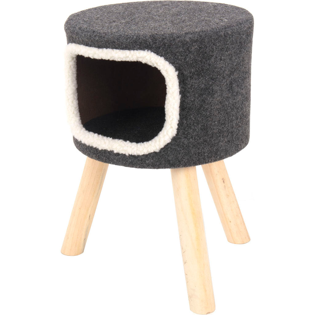Elevated Cat Condo Furniture (15X15X20 IN)