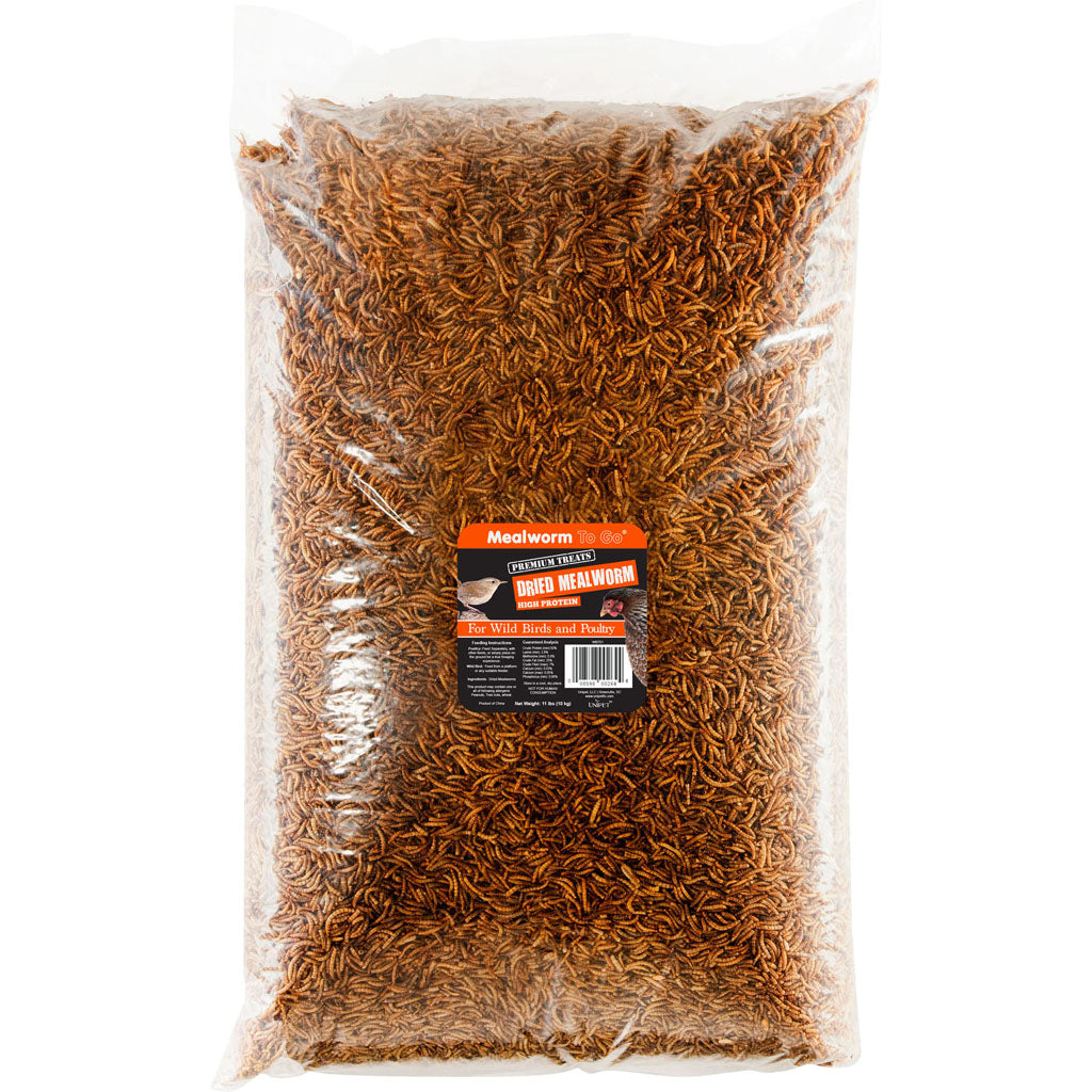 Mealworm To Go Premium Dried Mealworms (11 LB)