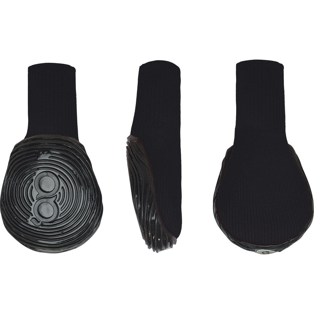 Goo-Eez Monochromez Dog Boots (BLACK, SM - 2 PK)