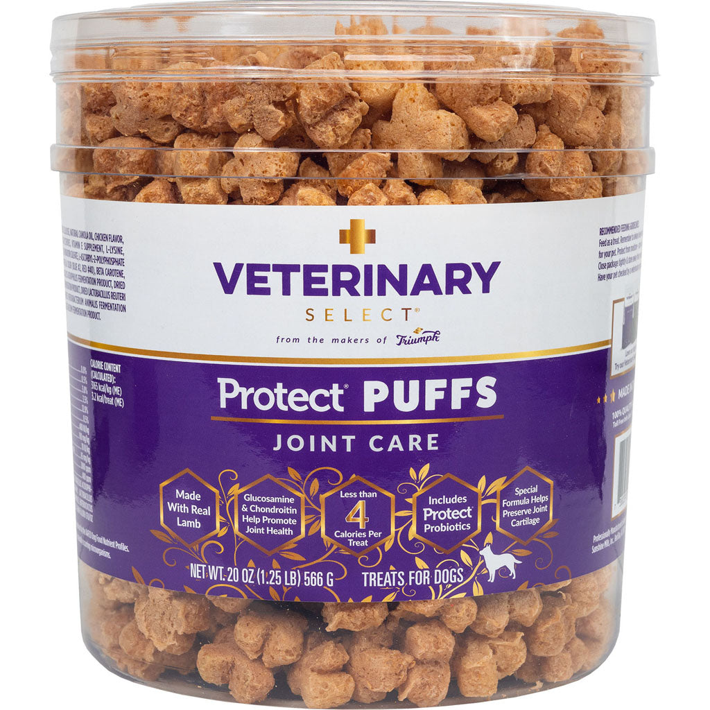 Veterinary Select Puffs Joint Care Dog Treats (20 OZ)