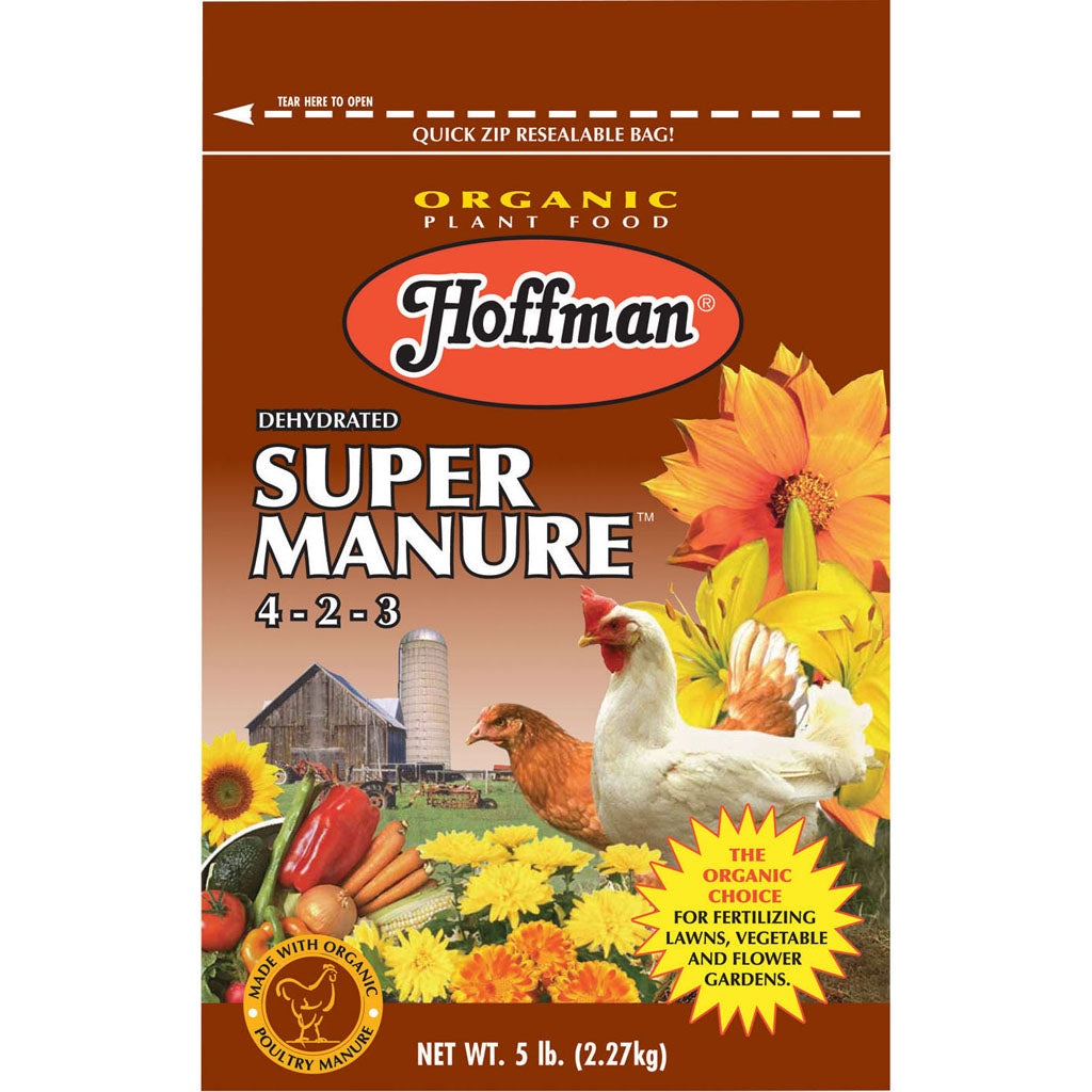 Hoffman Dehydrated Super Manure 4-2-2 (5 LB)
