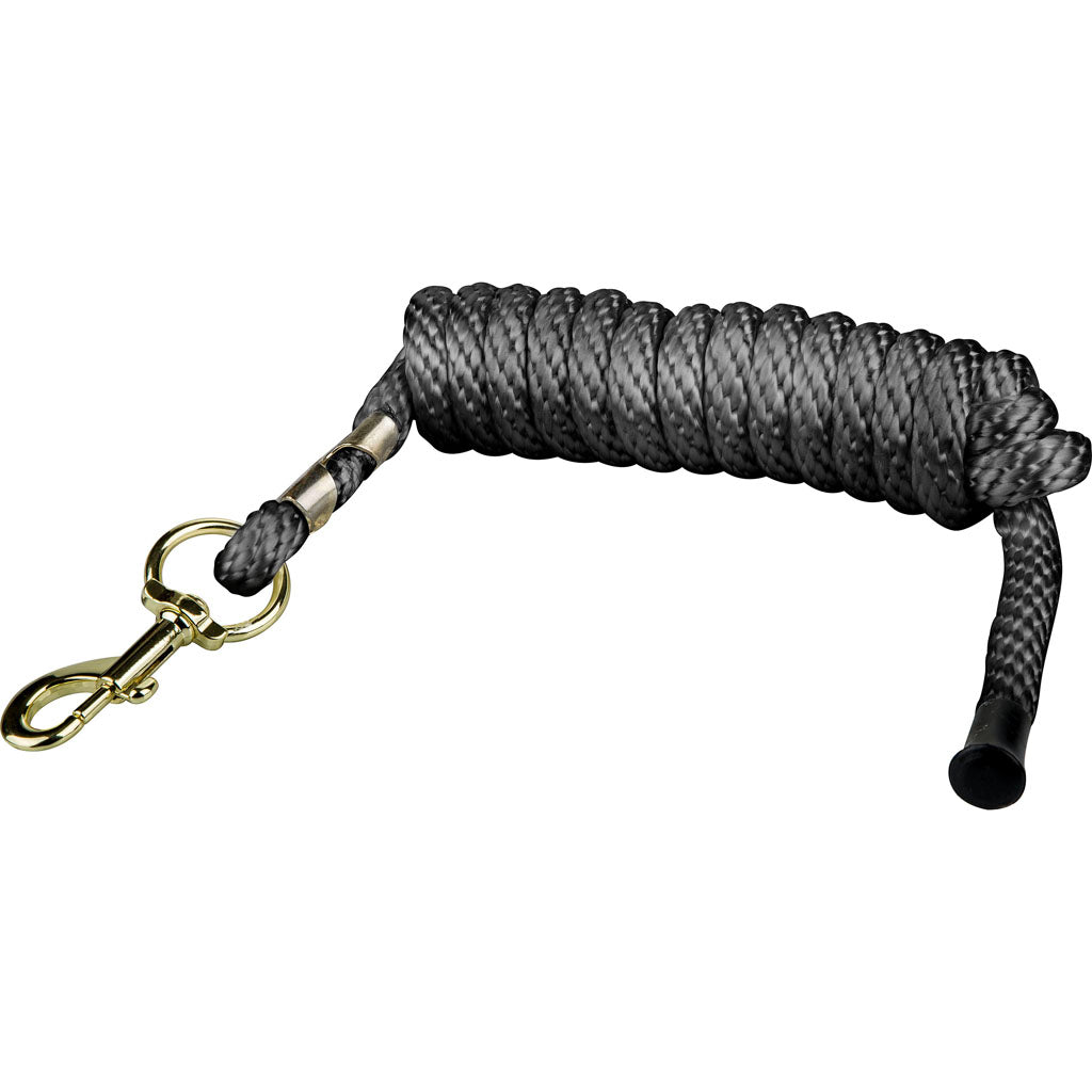Gatsby Poly Lead/Snap (BLACK, 5/8 IN X 10 FT)