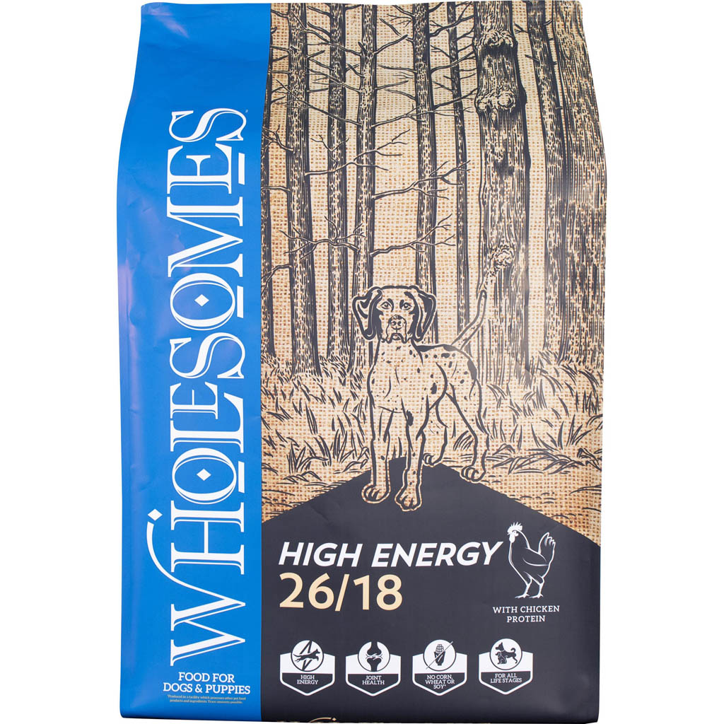 Wholesomes High Energy Dog Food (CHICKEN, 40 LB)