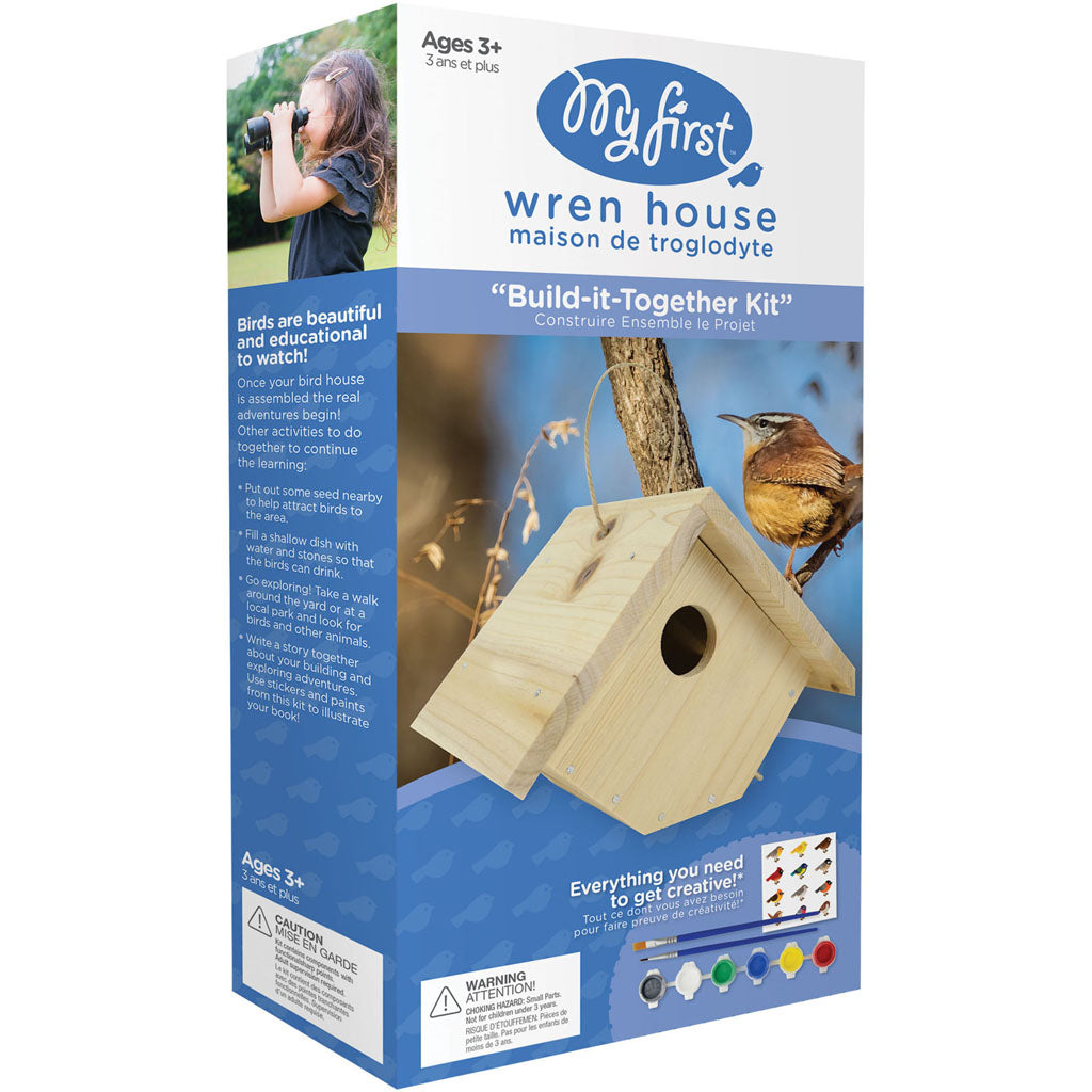 My First Wren House Diy Kit (NATURAL)