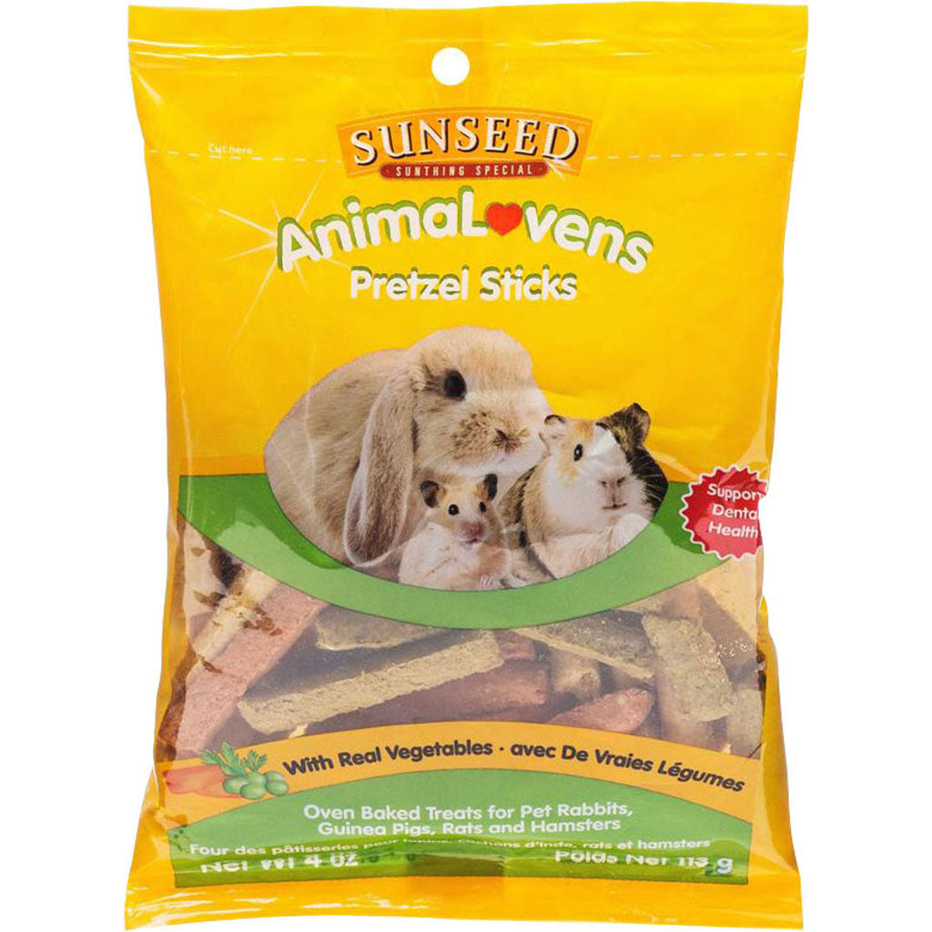 Animalovens Pretzel Sticks Small Animal Treats (3.5 OZ)