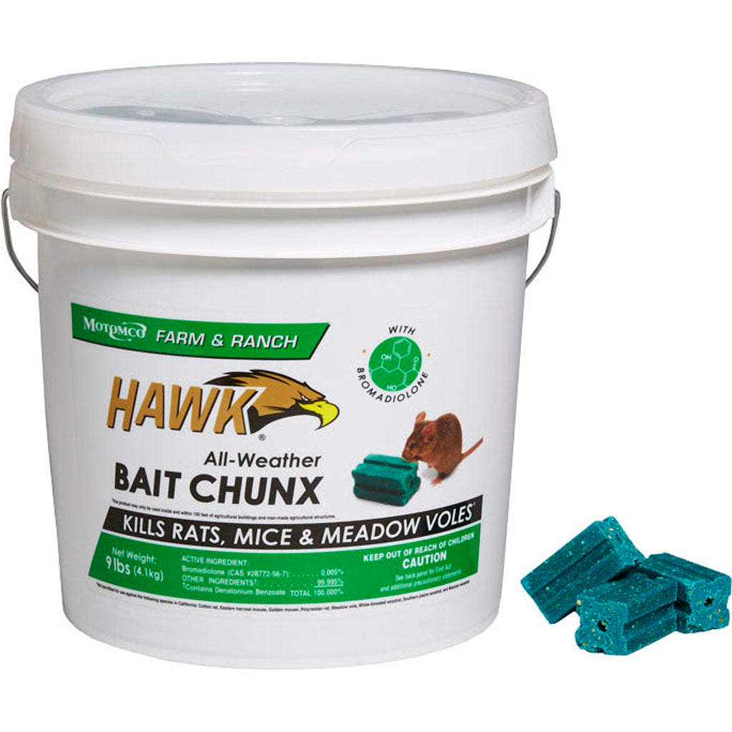 Hawk All-Weather Bait Chunx Pail (9 LB)