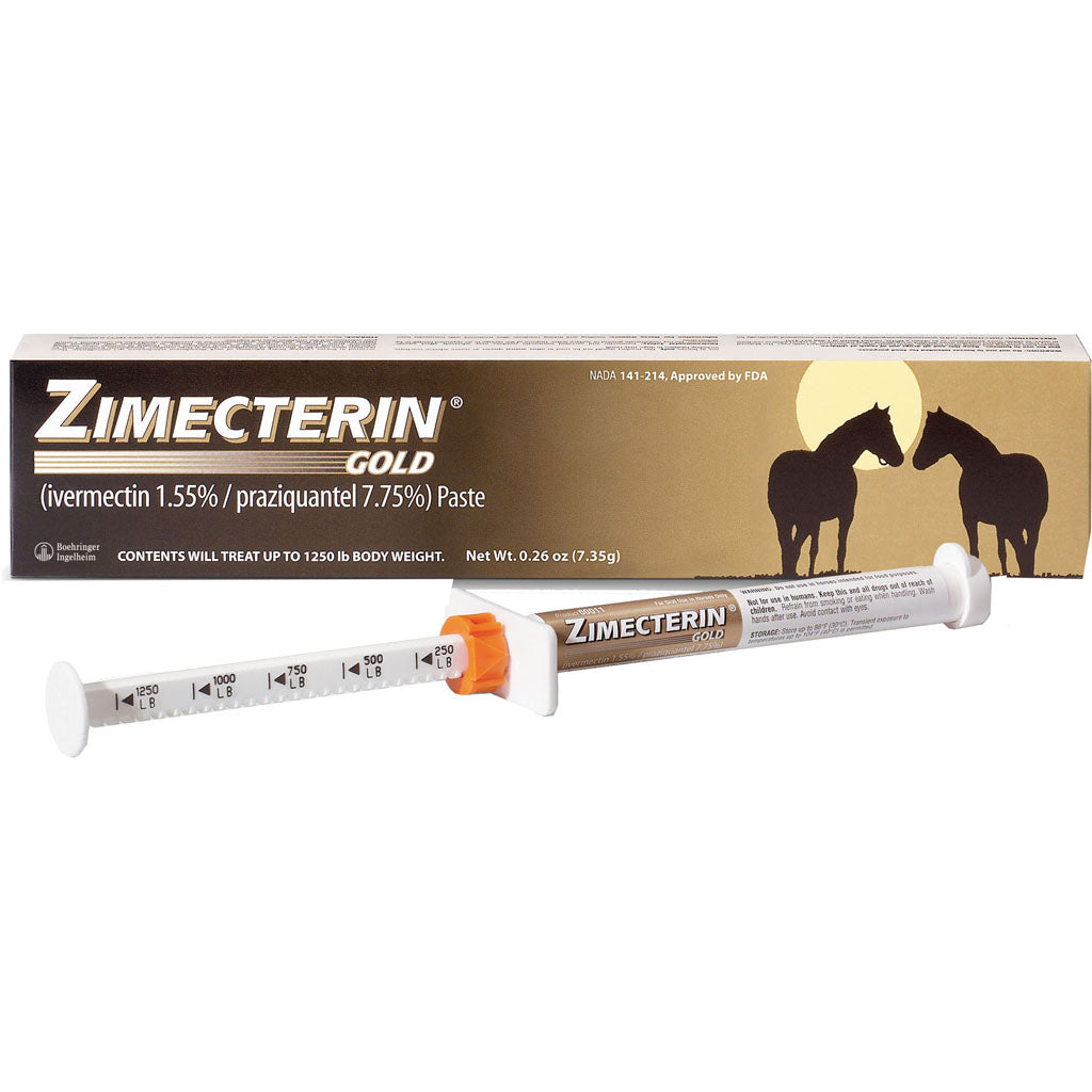 Zimecterin Gold Equine Dewormer (.26 OZ)