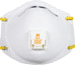 Particulate Respirator Face Mask W/Valve (10 PK)