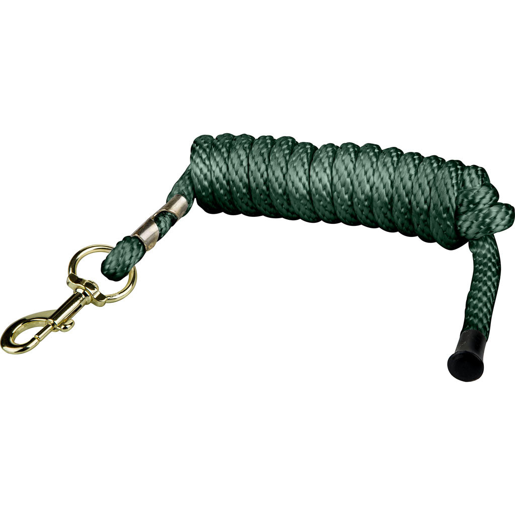 Gatsby Poly Lead/Snap (HUNTER GREEN, 5/8 IN X 10 FT)