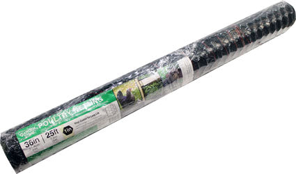 Vinyl Hex Netting (GREEN, 1X36 IN X 25 FT)