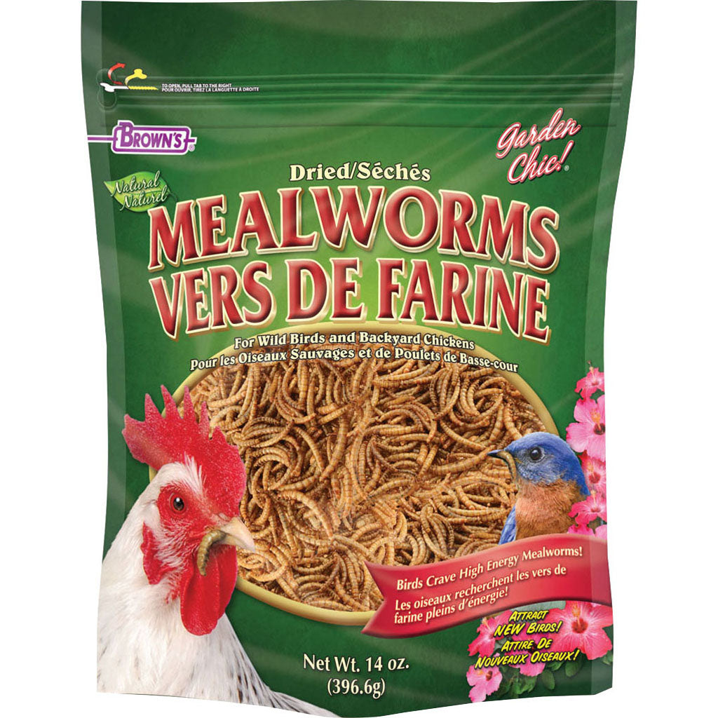 Garden Chic! Mealworms (14 OZ)