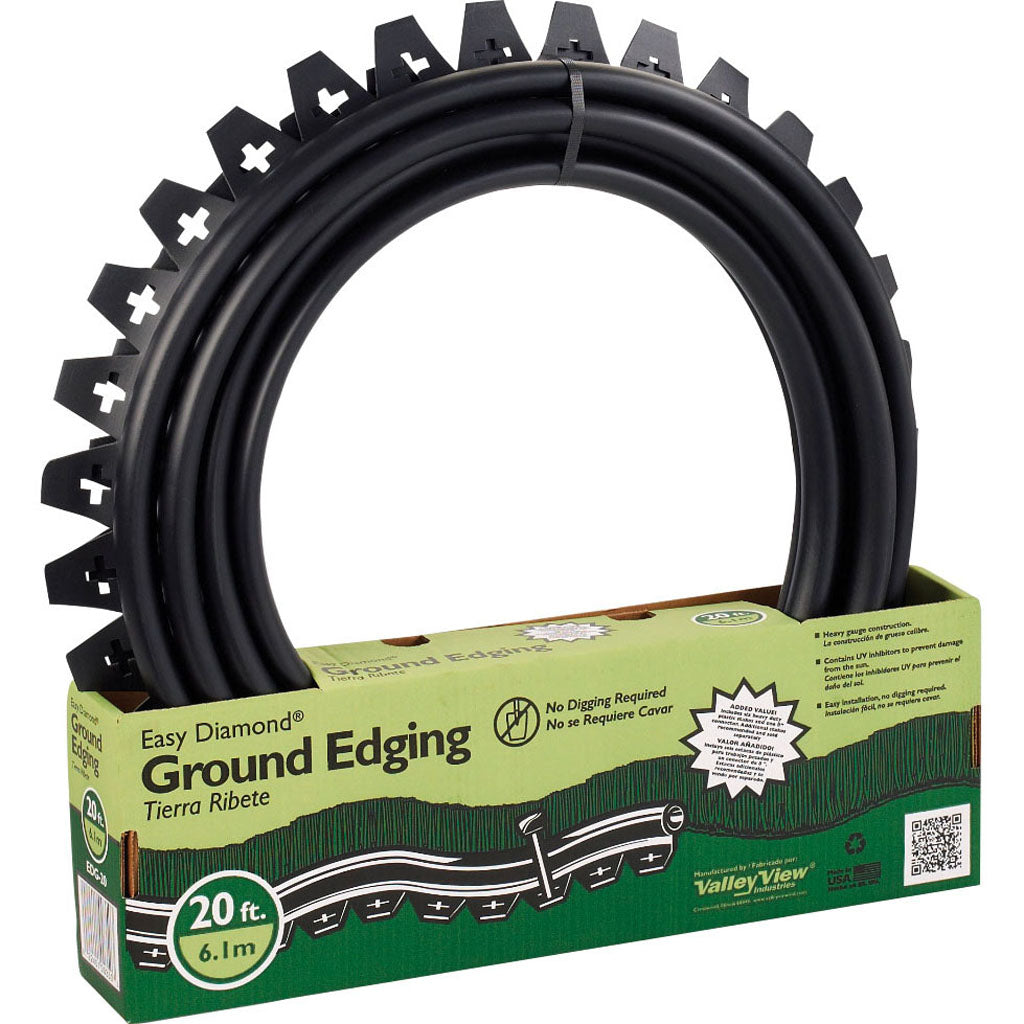 Easy Diamond Ground Edging (BLACK, 1.25 IN-20 FT)
