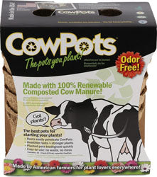 Cowpots (ROUND, 3 IN-12 PK)