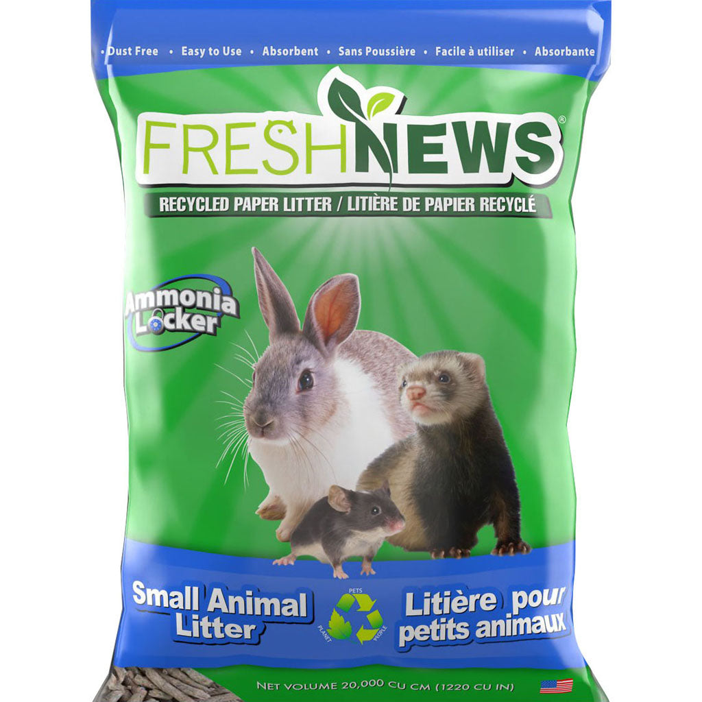 Fresh News Small Animal Litter (GRAY, 20 L)
