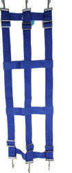 Poly Web Stall Guard (BLUE, 46X18 IN)