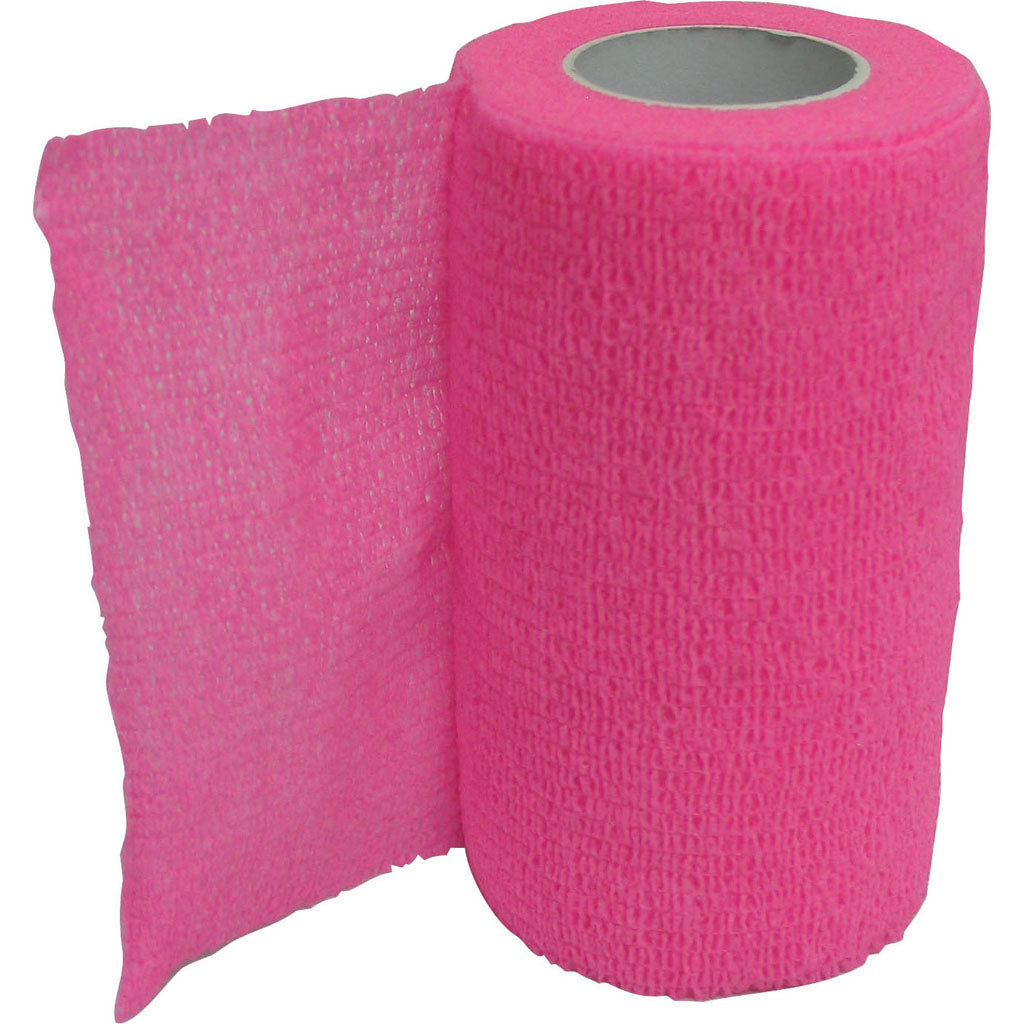 Wrap-It-Up Bandage (HOT PINK, 4 IN X 5 FT)