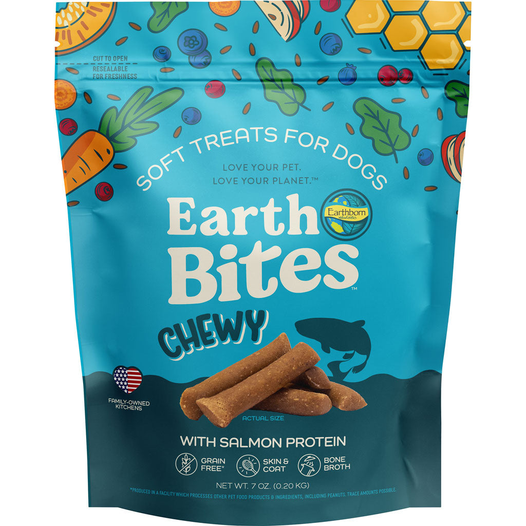 Holistic Earthbites Grain Free Bites (SALMON, 7 OZ)
