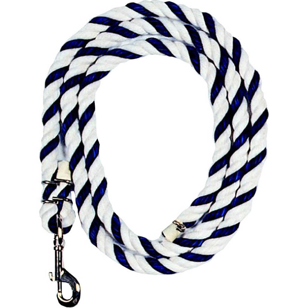 Beiler'S Cotton Lead Rope W/Swivel Snap (WHITE, 6 FT)