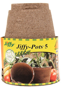 Jiffy Pots  Round Seed Starters (5 IN-6 PK)