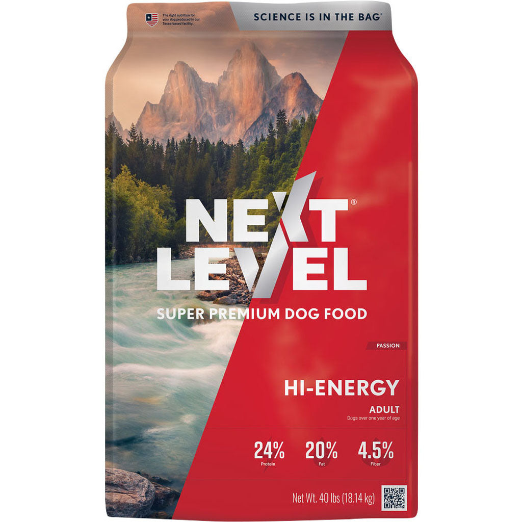 Next Level Hi-Energy Dog Food (40 LB)
