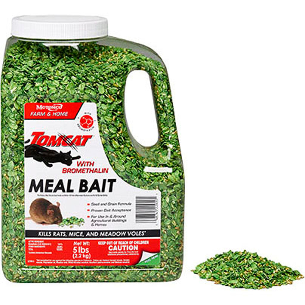 Tomcat W/Bromethalin Meal Bait Jug (5 LB)
