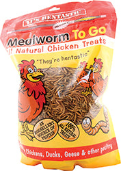 Hentastic Mealworm To Go All Chicken Treats (1.1 LB)