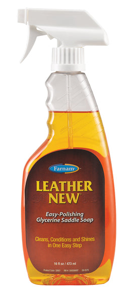 Leather New Glycerine Saddle Soap Spray (16 OZ)