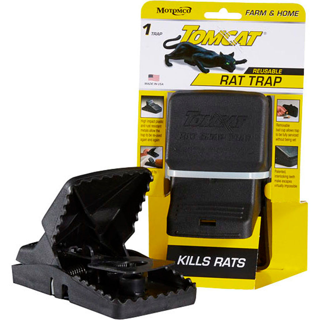 Tomcat Reusable Rat Trap (BLACK, 1 PK)