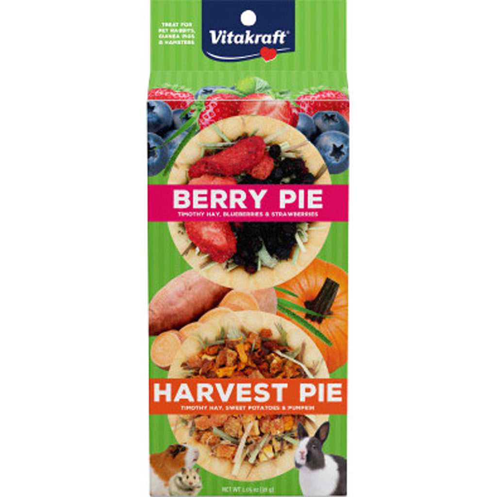 Vitakraft Berry Pie Small Animal Treats (BERRY, 1.05 OZ)