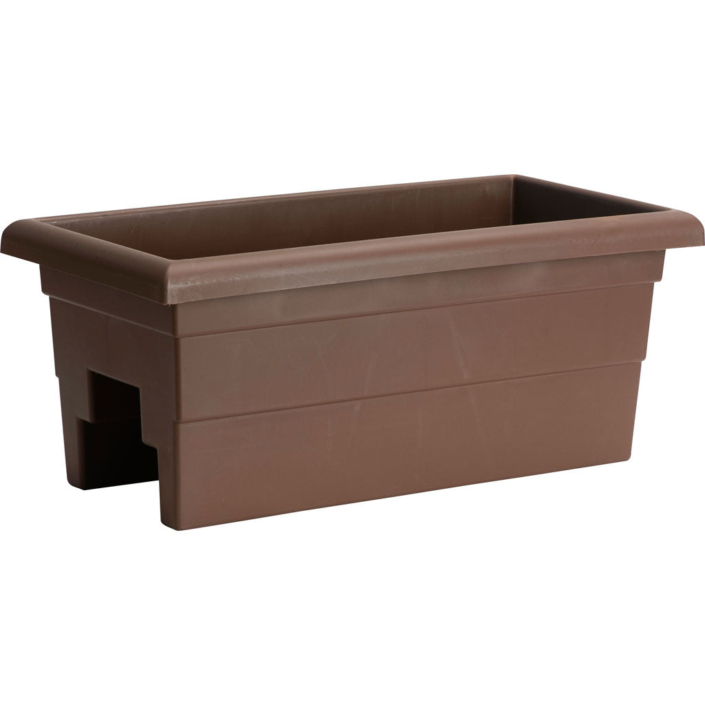 Countryside Over The Rail Planter (BROWN, 24 IN)