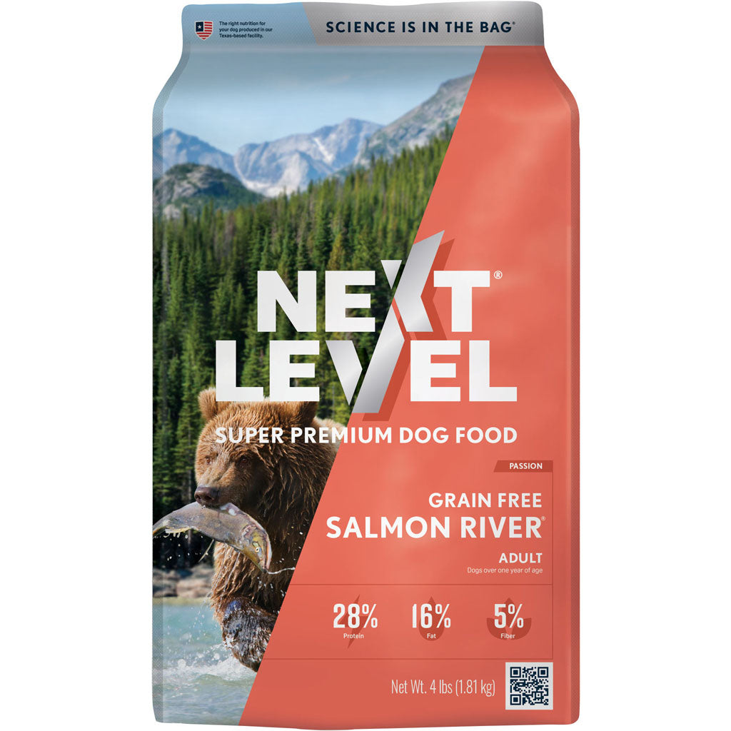 Next Level Salmon River Grain Free Dog Food (SALMON, 4 LB)